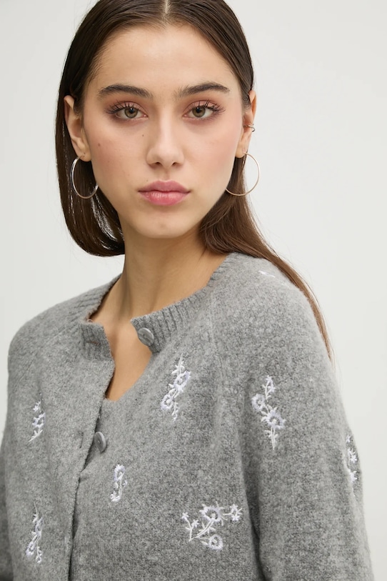 Пуловер Abercrombie & Fitch KI150.4293.912 сив