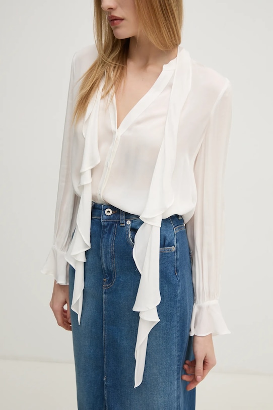 Pedro del Hierro camasa lung alb 6638222