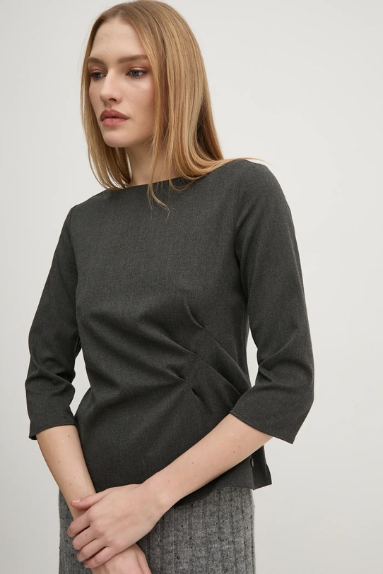 Блузка Pedro del Hierro сірий 6638233