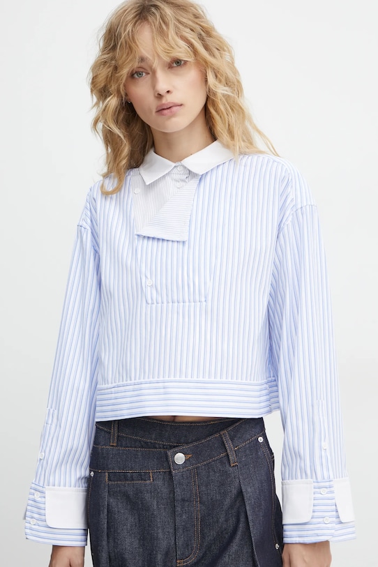 MUNTHE bluza SPACE alb 244101424424