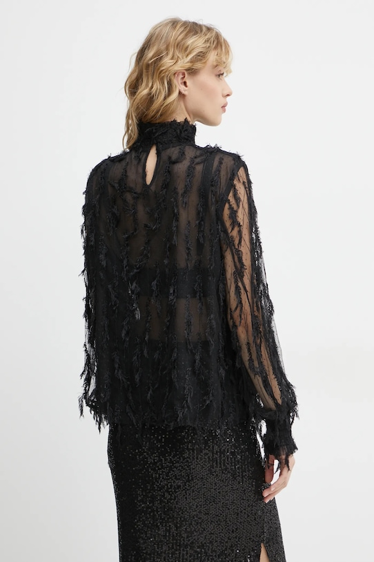 Oblečenie Blúzka MUNTHE SKALLO 244102824440 čierna