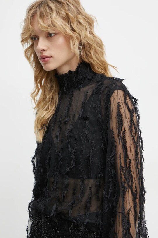 Blúzka MUNTHE SKALLO čierna 244102824440