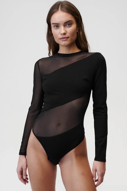 Body Undress Code Starstruck Bodysuit slim čierna 715