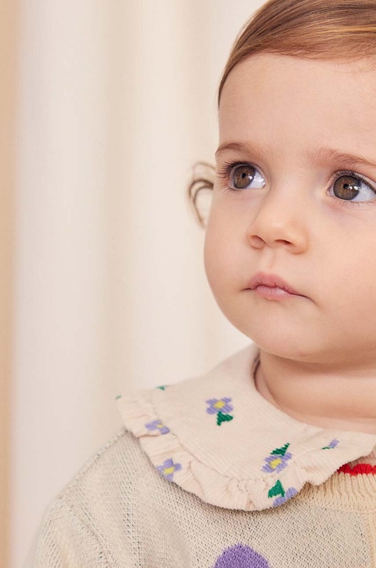 Бавовняна блузка для немовлят Bobo Choses Pansy Flower 224AB026