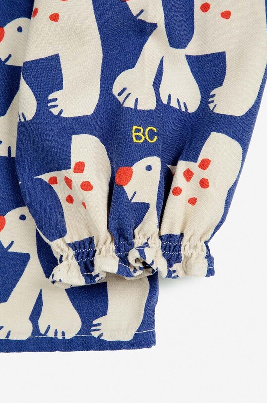Bobo Choses bluza copii Fairy Dog 224AC029 bleumarin