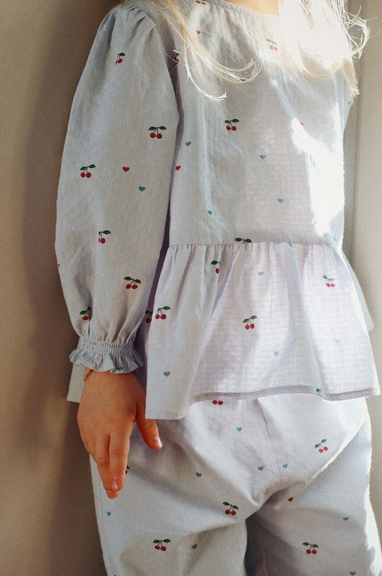 Dětská bavlněná halenka Konges Sløjd EVIA BLOUSE GOTS KS101395