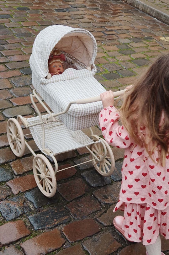 Konges Sløjd bluza de bumbac pentru copii COCO FRILL SHIRT GOTS KS101462