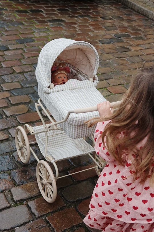 Konges Sløjd bluza de bumbac pentru copii COCO FRILL SHIRT GOTS KS101462