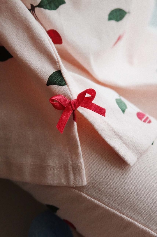 Παιδική βαμβακερή μπλούζα Konges Sløjd DREY SLIT TEE GOTS KS101490