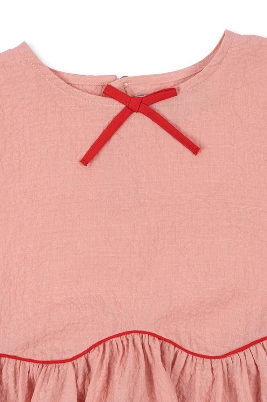 Konges Sløjd bluza copii AVA BLOUSE GOTS roz KS101762
