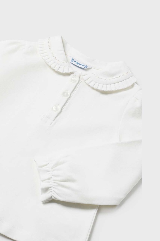 Kojenecká halenka Mayoral 104.4D.Baby.9BYH bílá AW24