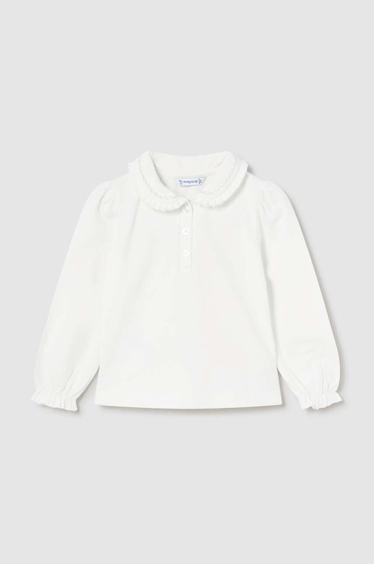 Blúzka pre bábätká Mayoral bavlna béžová 104.4D.Baby.9BYH
