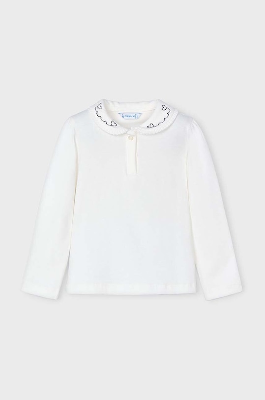 Mayoral bluzka dziecięca bawełna granatowy 131.6B.Mini.9BYH