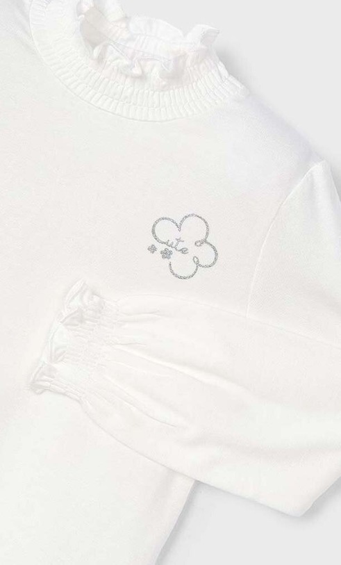 Παιδική μπλούζα Mayoral 145.6E.Mini.9BYH μπεζ AW24