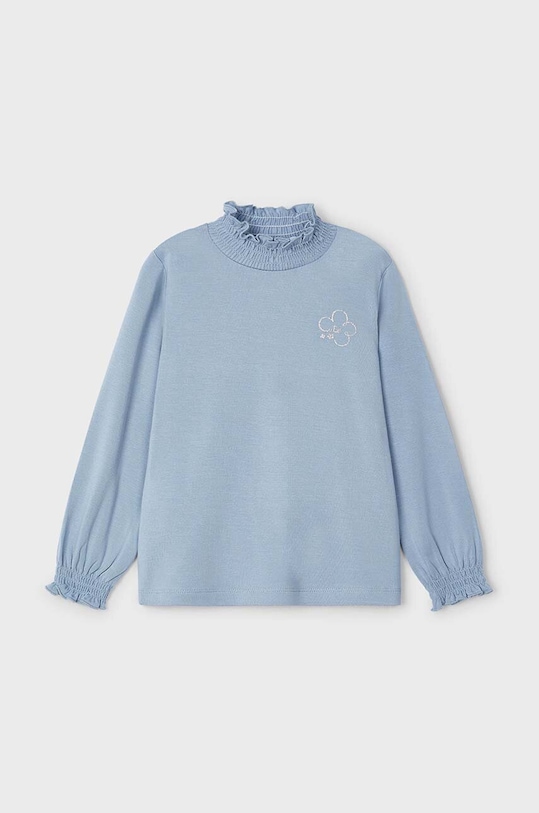 Детская блузка Mayoral casual голубой 145.6E.Mini.9BYH