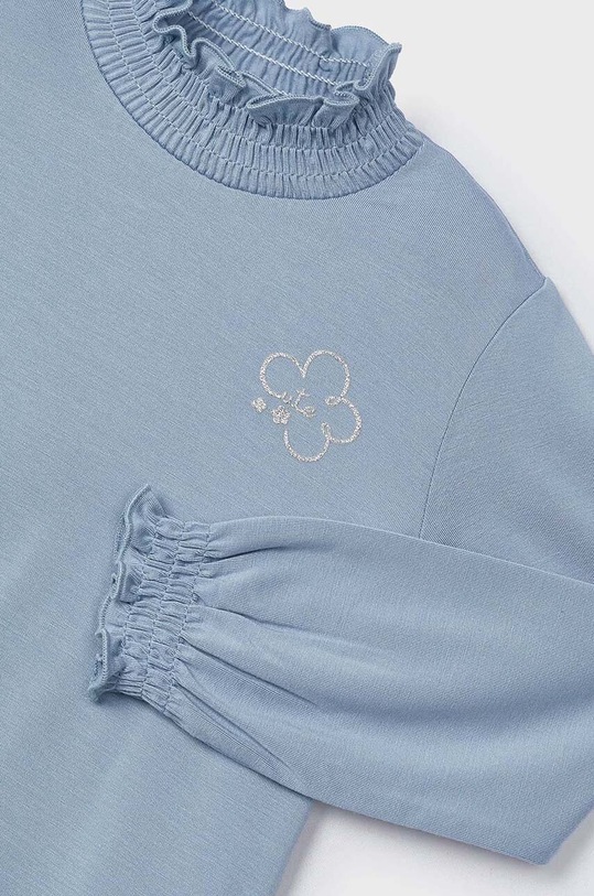 Детская блузка Mayoral 145.6E.Mini.9BYH голубой AW24