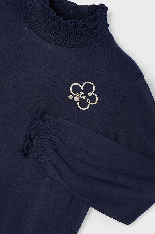 Παιδική μπλούζα Mayoral 145.6E.Mini.9BYH σκούρο μπλε AW24