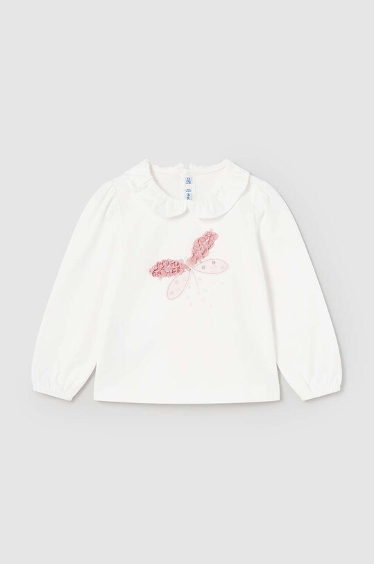 Dětská halenka Mayoral s elastanem růžová 2047.4A.Baby.9BYH