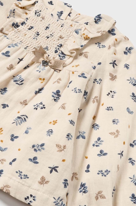 Mayoral bluzka bawełniana dziecięca 2195.4E.Baby.9BYH niebieski AW24