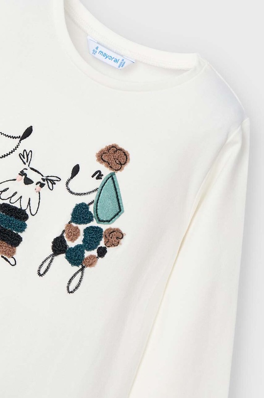 Dječja bluza Mayoral 4070.6F.Mini.9BYH bež AW24