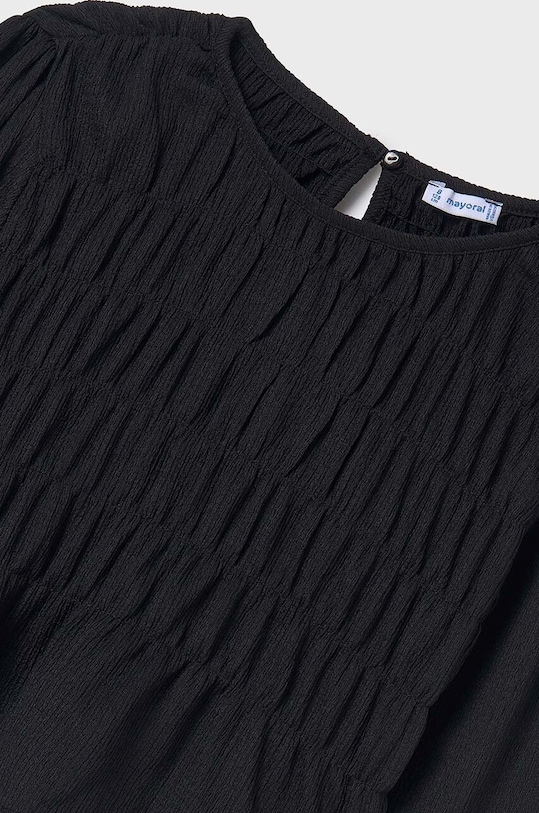 Dětská halenka Mayoral 7192.8D.Junior.9BYH černá AW24