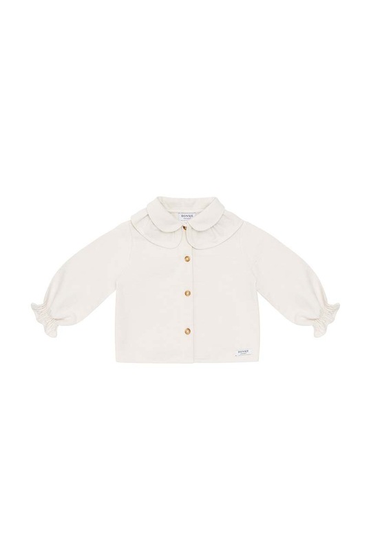 Dětská bavlněná halenka Donsje Miene Blouse 3034100. béžová AW24