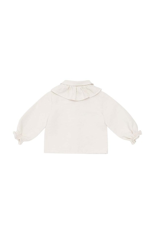 DÍVKA Dětská bavlněná halenka Donsje Miene Blouse 3034100. béžová