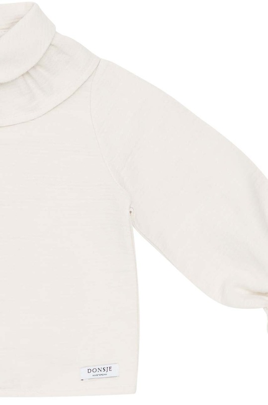 Dětská bavlněná halenka Donsje Miene Blouse béžová 3034100.