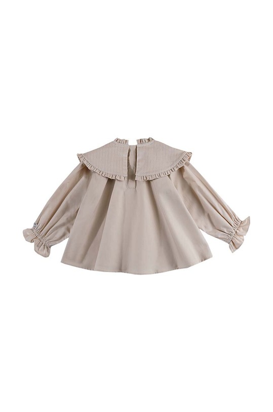 Девочка Детская блузка Donsje Mellys Blouse 4087600. бежевый