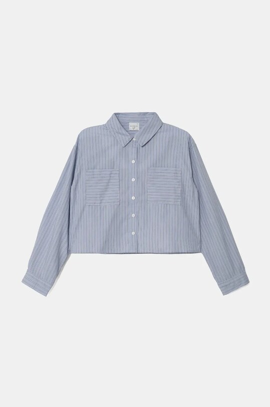 Abercrombie & Fitch camasa copii lung albastru KI240.4033