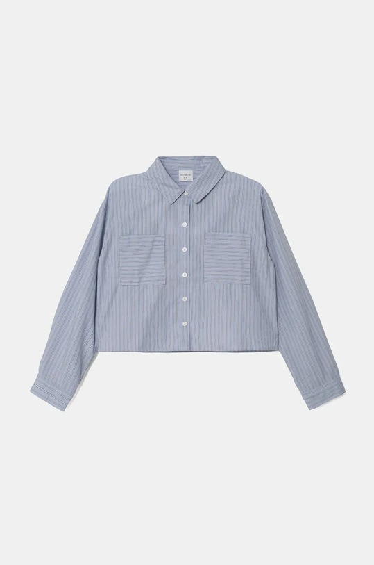 Abercrombie & Fitch camasa copii lung albastru KI240.4033