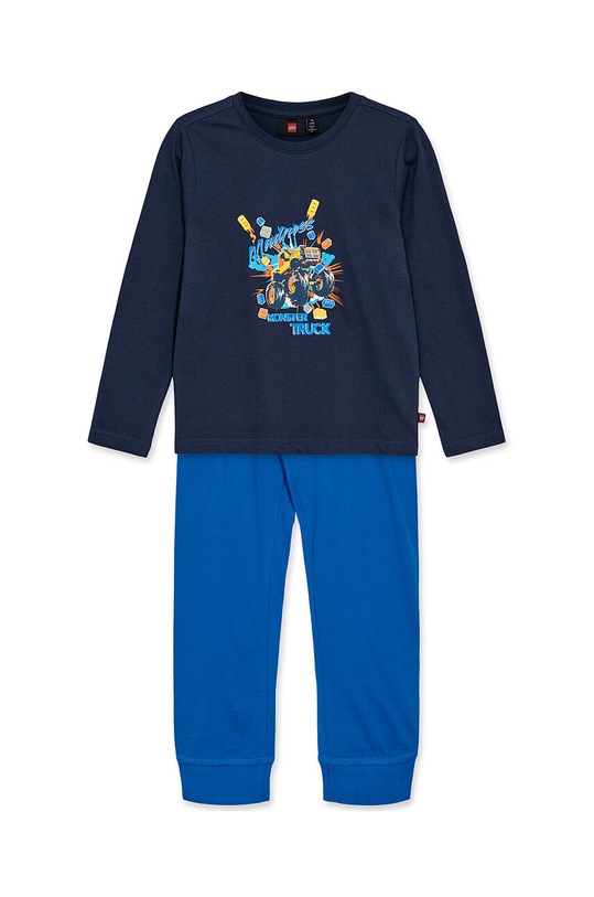 Dětské bavlněné pyžamo Lego LWARIS 608 sada námořnická modř 12011322