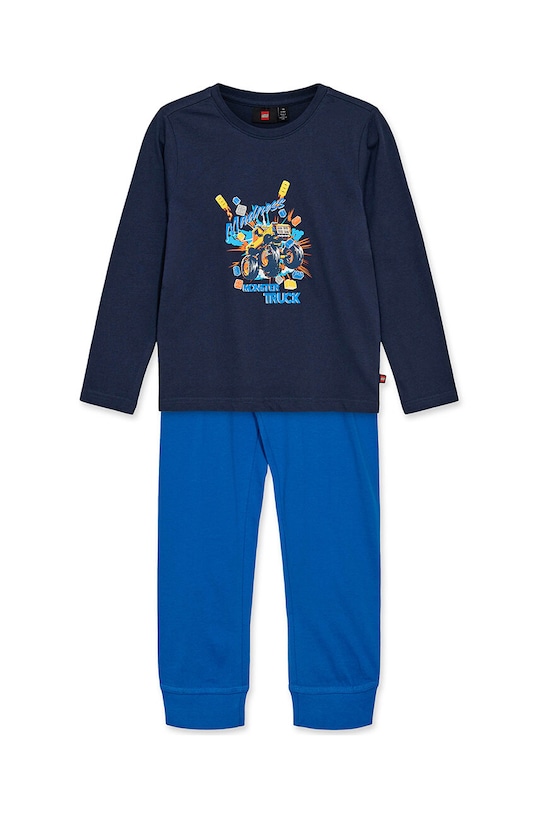 Dětské bavlněné pyžamo Lego LWARIS 608 sada námořnická modř 12011322