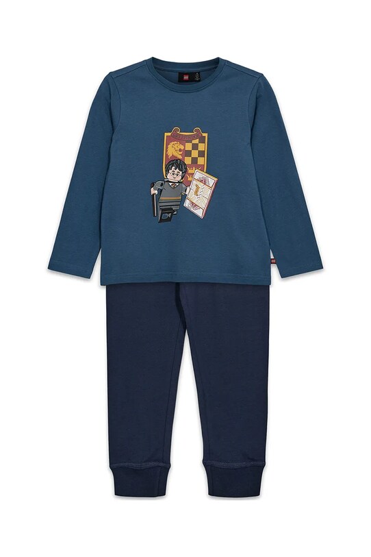 Dětské bavlněné pyžamo Lego LWARIS 710 sada modrá 12011306