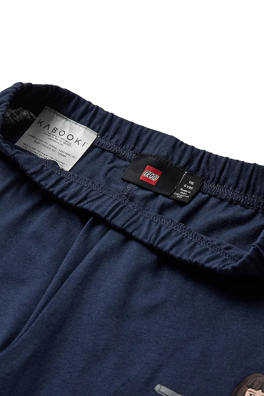 Dětské bavlněné pyžamo Lego LWARIS 710 modrá 12011306