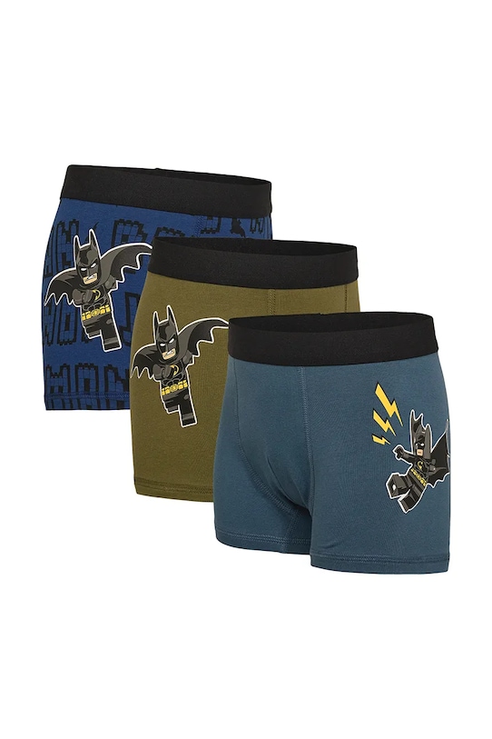 Детски боксерки Lego LWARIS 600 (3 чифта) прилепнали боксерки тъмносин 12011312