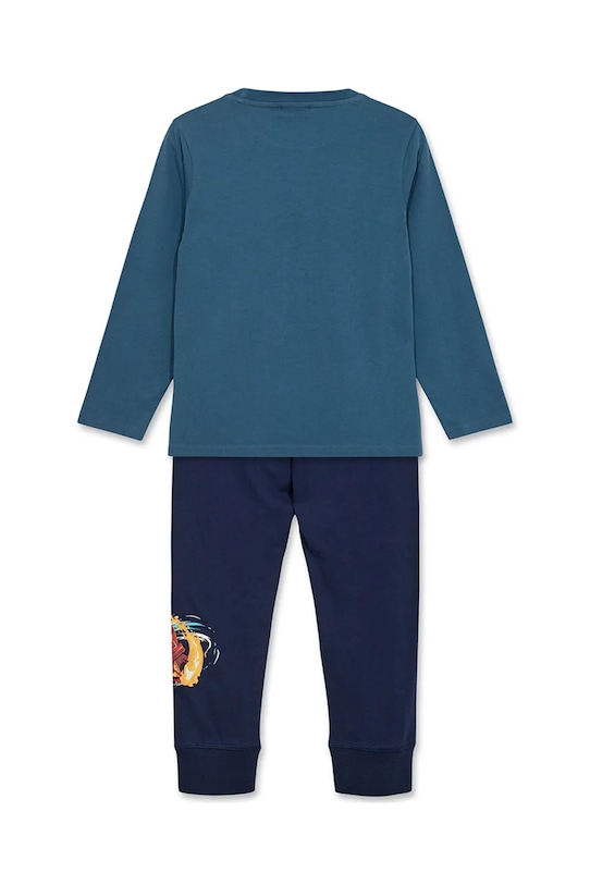 Otroška bombažna pižama Lego LWARIS 703 12011349 modra AW24