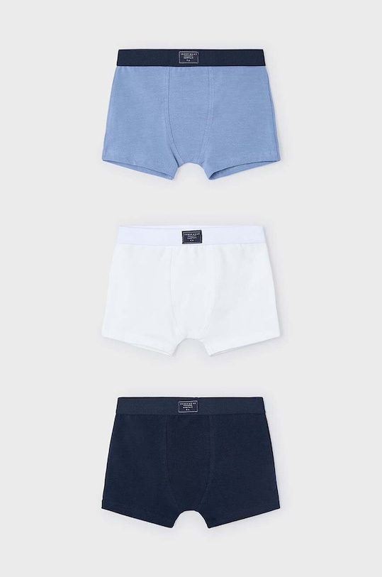 Детски боксерки Mayoral (3 чифта) прилепнали боксерки син 10788.5J.Bielizna.9BYH