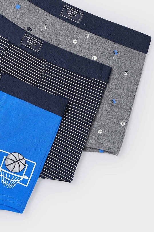 Mayoral bokserki dziecięce 3-pack 10788.5J.Bielizna.9BYH niebieski AW24