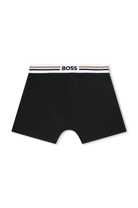 Dječje bokserice BOSS 2-pack mornarsko plava J51596.
