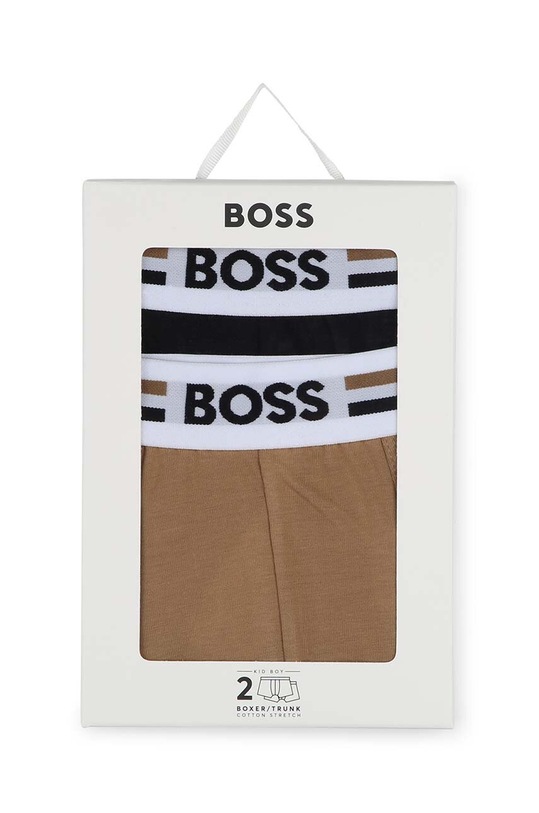 BOSS bokserki dziecięce 2-pack J51596. granatowy