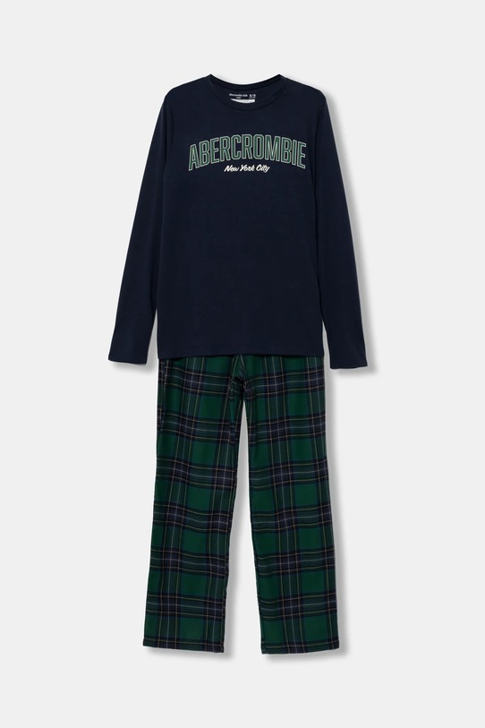 Abercrombie & Fitch pijama copii cu modele bleumarin KI213.4020
