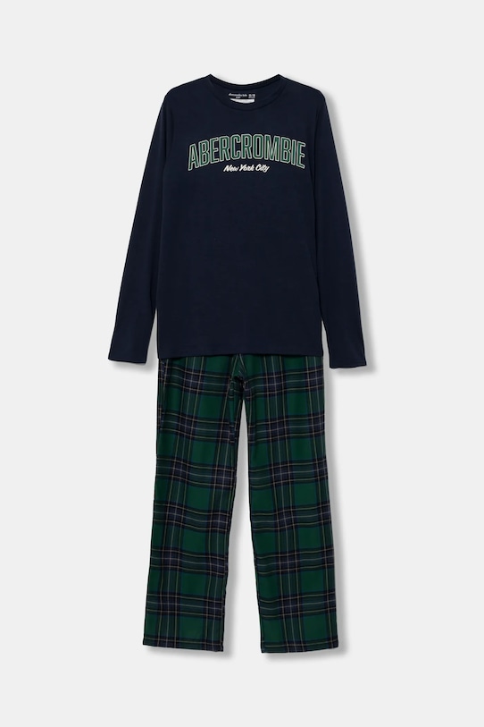Abercrombie & Fitch gyerek pizsama nyomtatásos sötétkék KI213.4020