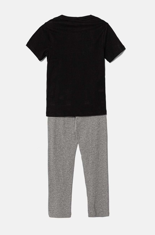 Dječja pamučna pidžama Calvin Klein Underwear B70B700500.9BYH siva AW24