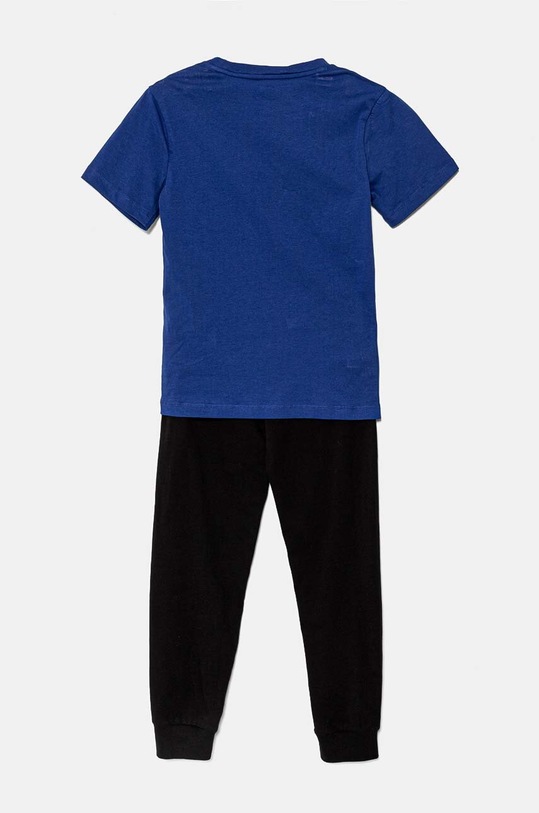 Pamučna pidžama Calvin Klein Underwear B70B700502.9BYH plava AW24