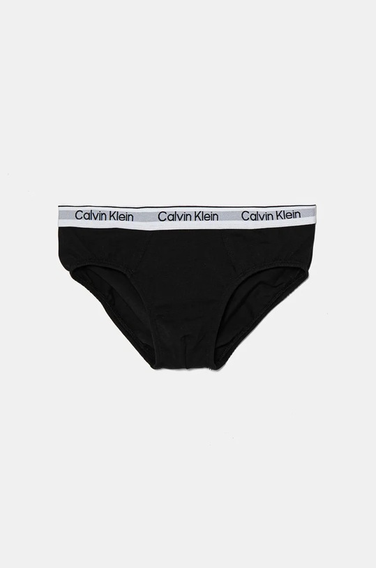 Chłopiec Calvin Klein Underwear slipy dziecięce 2-pack B70B700492.9BYH czarny