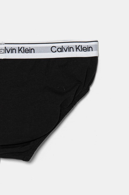 Calvin Klein Underwear slipy dziecięce 2-pack B70B700492.9BYH czarny