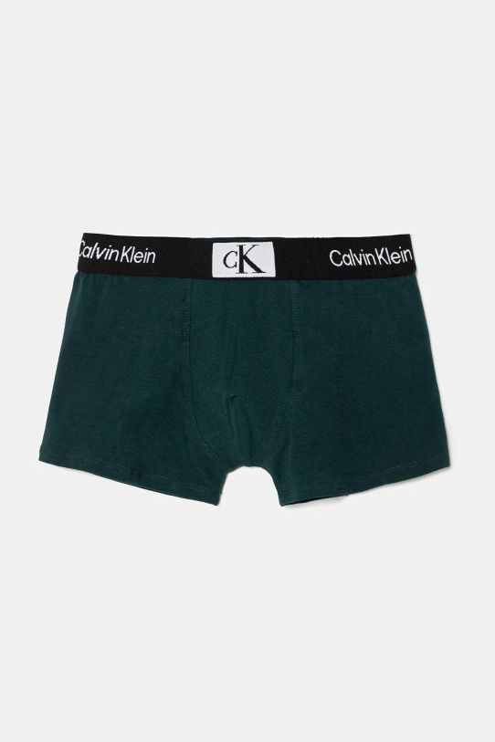 Dječje bokserice Calvin Klein Underwear 2-pack B70B700497.9BYH zelena AW24