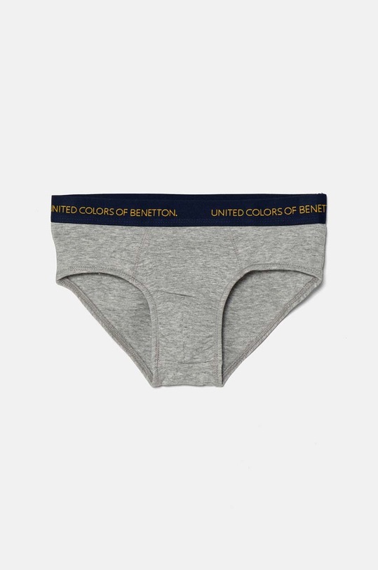 Chłopiec United Colors of Benetton slipy dziecięce 2-pack 3Q4C0S026.G.Seasonal szary
