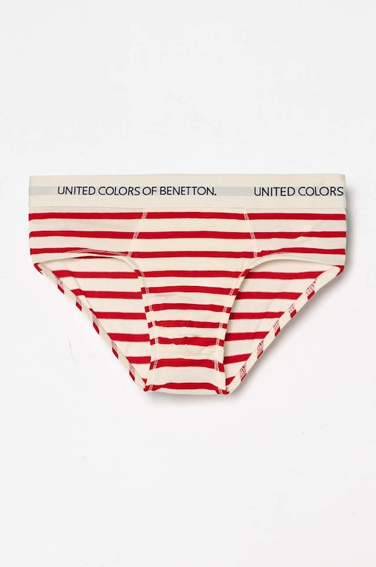 United Colors of Benetton slipy dziecięce 2-pack 3Q4C0S026.G.Seasonal granatowy AW24